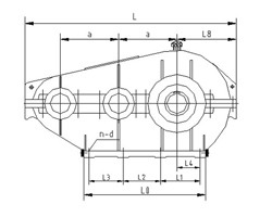 SHT型減速器外形尺寸